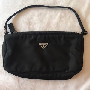 Prada Black Nylon Mini Handbag